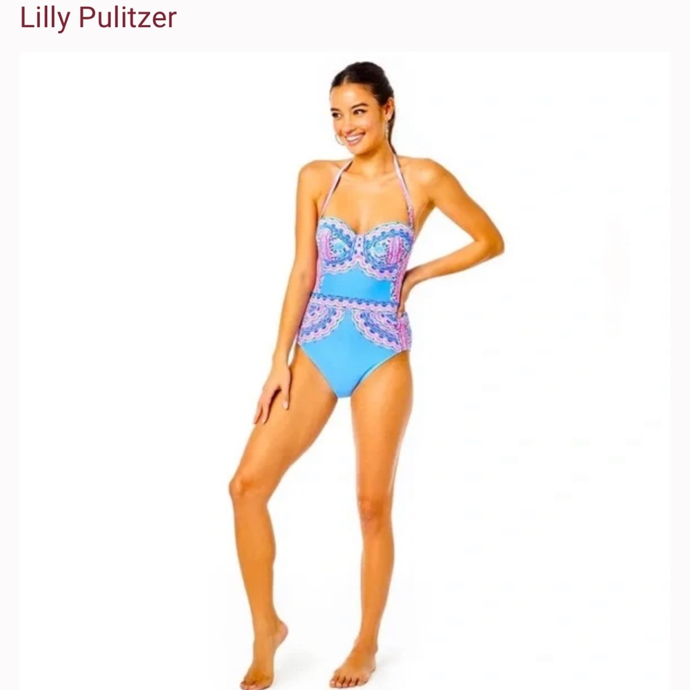 Lilly Pulitzer Seaside Shindig swimsuit * NWT * size 10